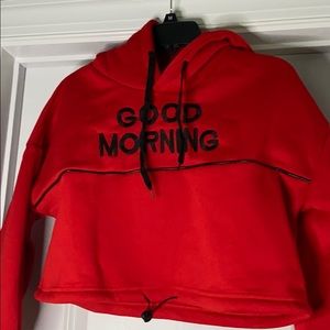 ROMWE “good morning” hoodie